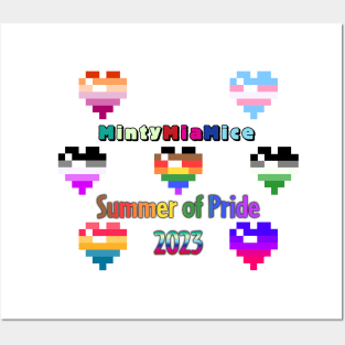 MintyMiaMice Summer of Pride 2023 Posters and Art